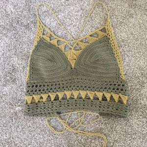 crochet crop top